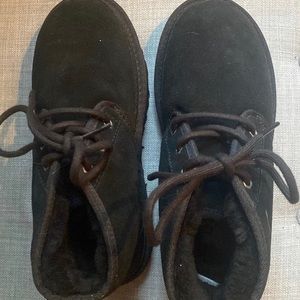 Black UGG booties